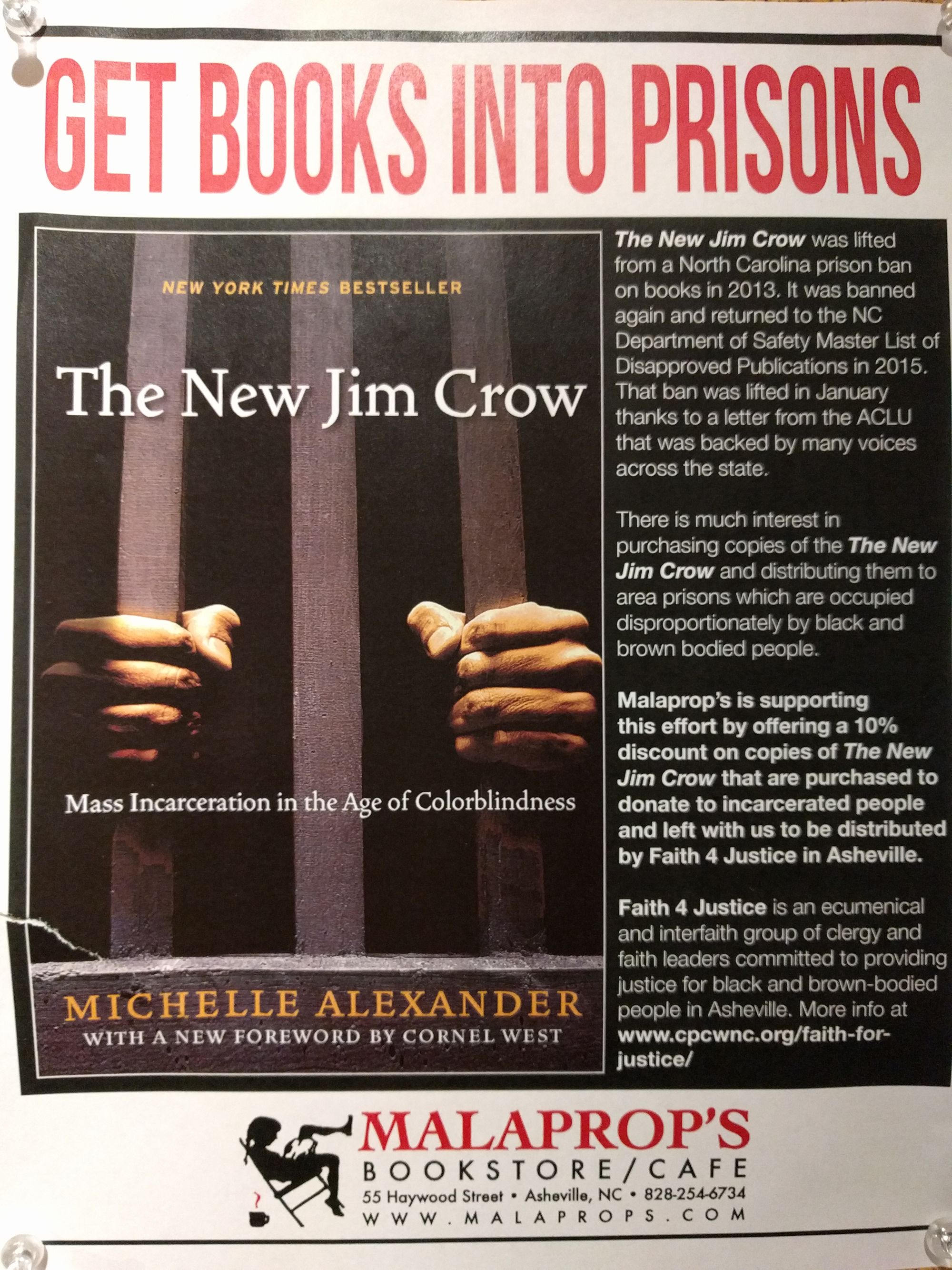 New Jim Crow on its way into NC prisons!